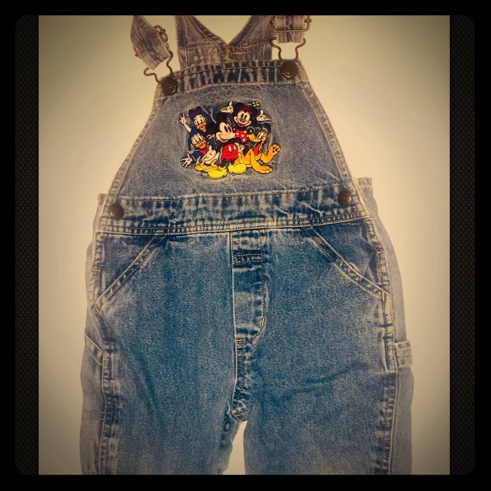 VTG Disney Mickey Mouse Toddler 24 Months Jean